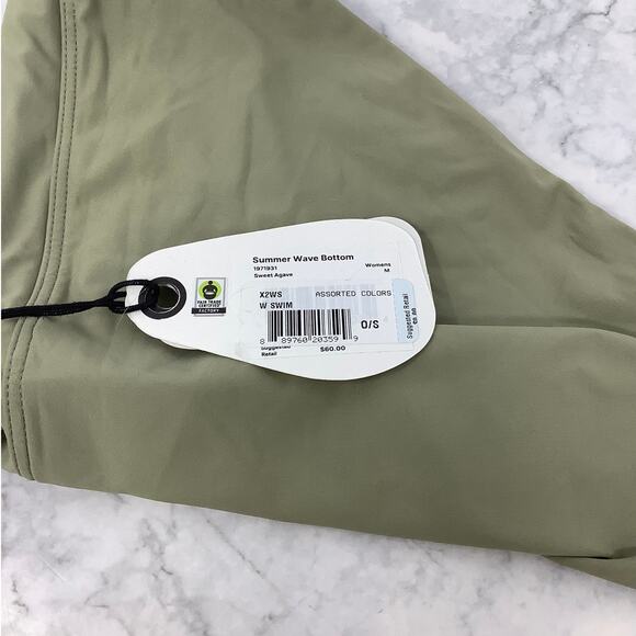 prAna Womens Medium Sweet Gave Summer Wave Swim Bikini Bottom Swimsuit N13-24 - Picture 8 of 8